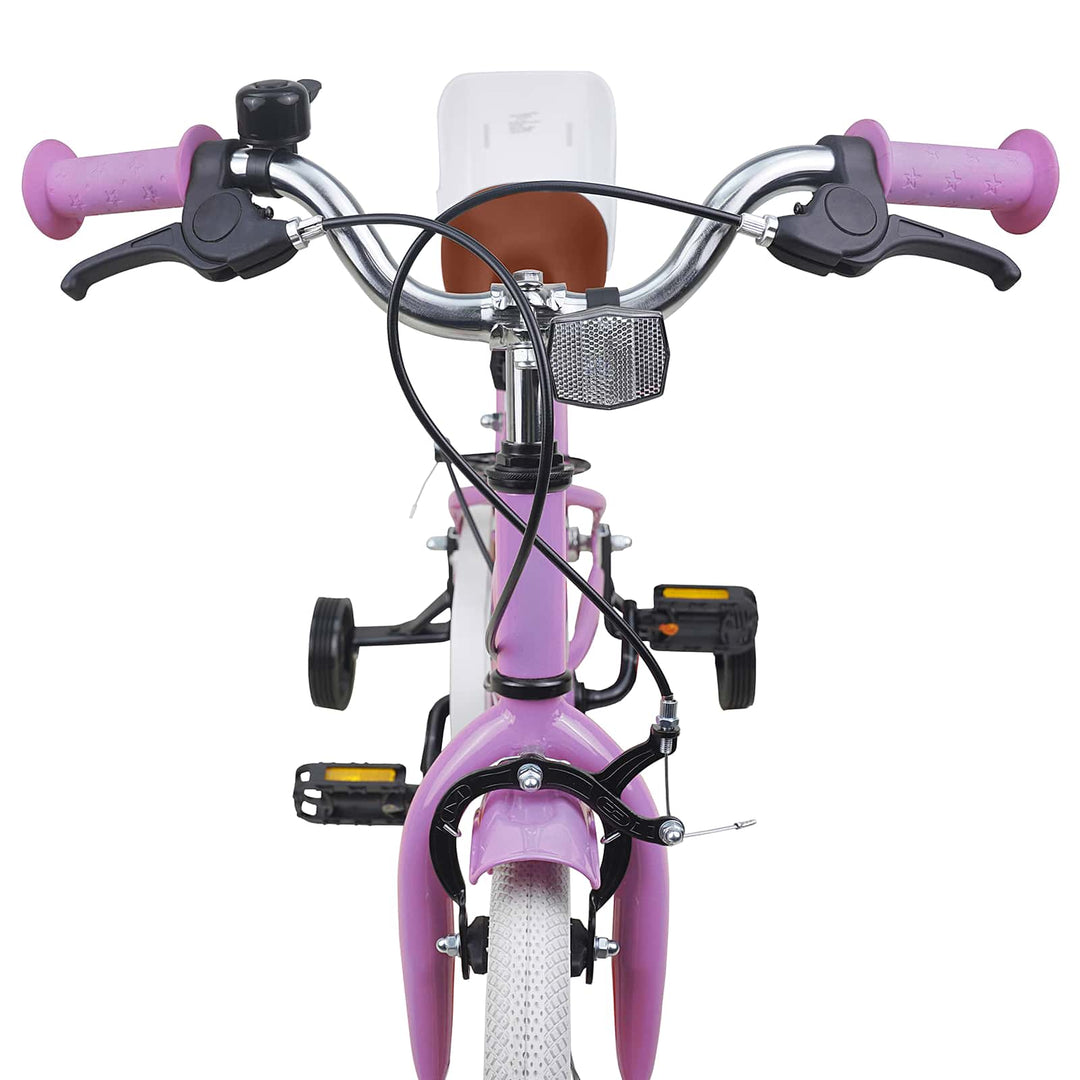 Børnecykel 14 tommer anbefalet til 3-5 år gammel Lilla