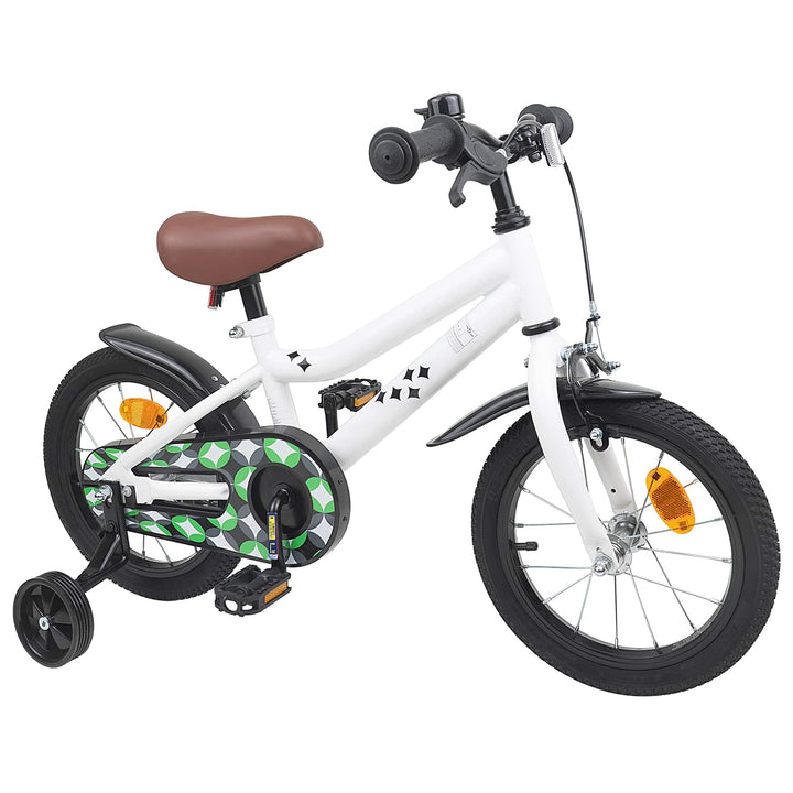 Børnecykel 12 tommer til 2-4 år gamle Hvid