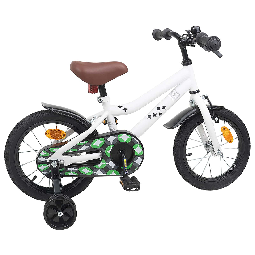 Børnecykel 12 tommer til 2-4 år gamle Hvid