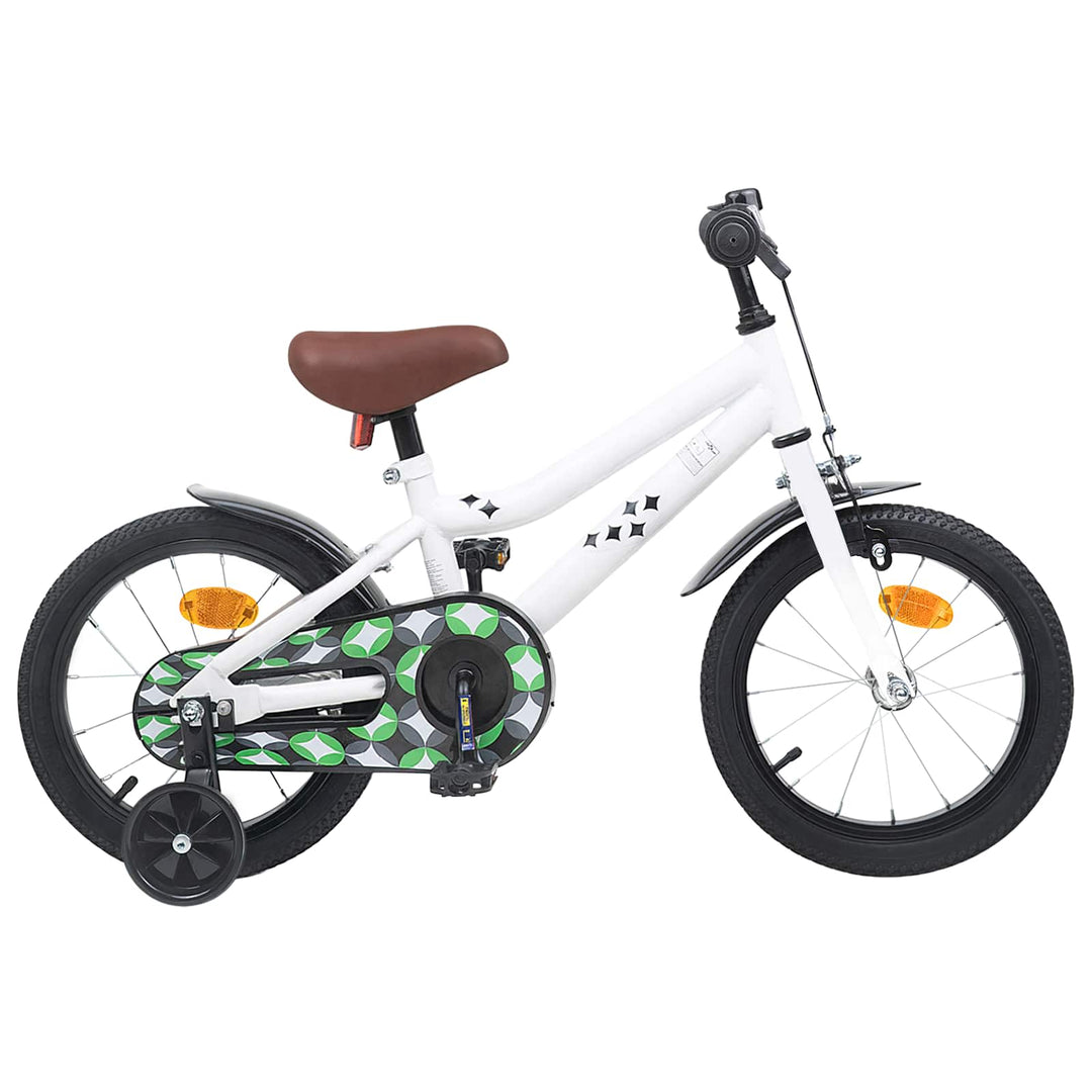 Børnecykel 12 tommer til 2-4 år gamle Hvid