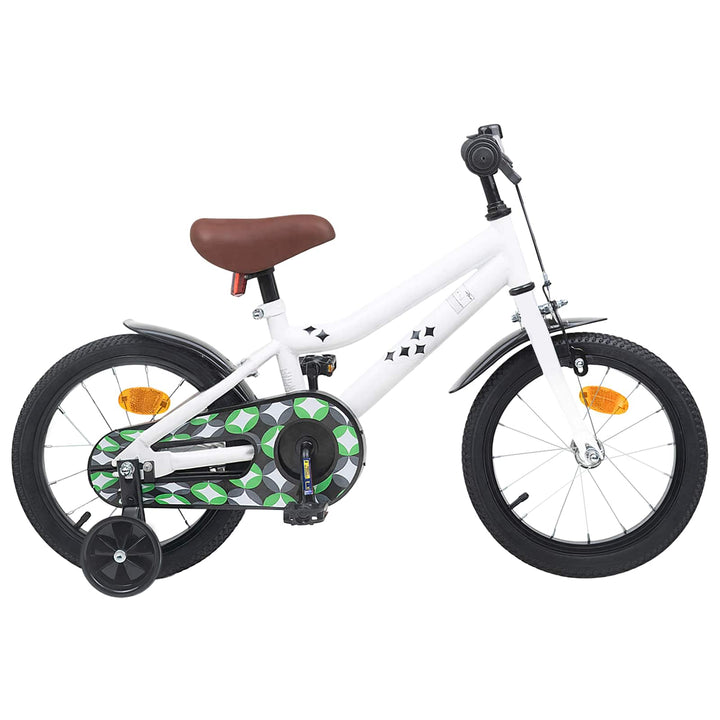 Børnecykel 12 tommer til 2-4 år gamle Hvid