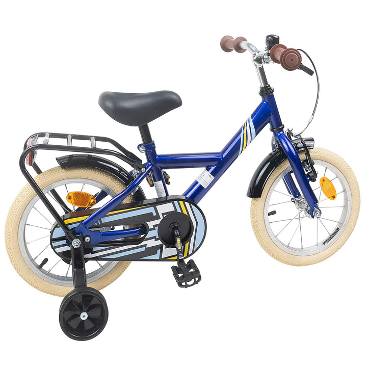 Børnecykel 12 tommer til 2-4 år gamle Mørk blå