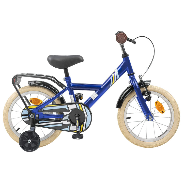 Børnecykel 12 tommer til 2-4 år gamle Mørk blå