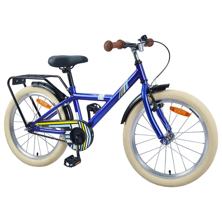 Børnecykel 24 tommer til 8-12 år Mørk blå