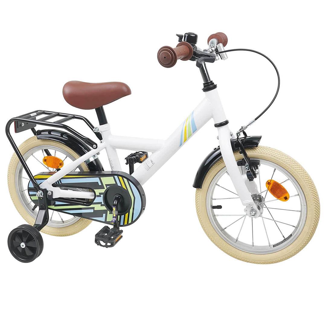Børnecykel 12 tommer til 2-4 år gamle Hvid