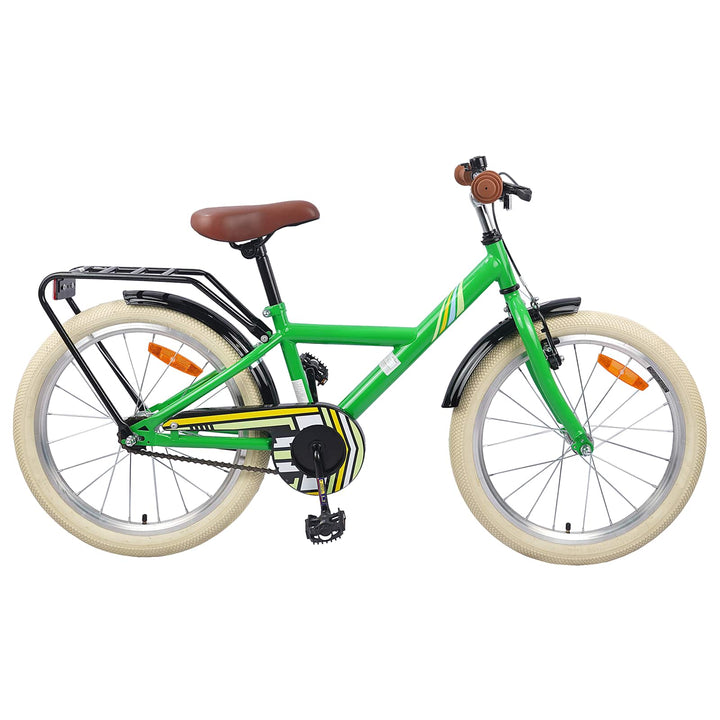 Børnecykel 24 tommer til 8-12 år Grøn
