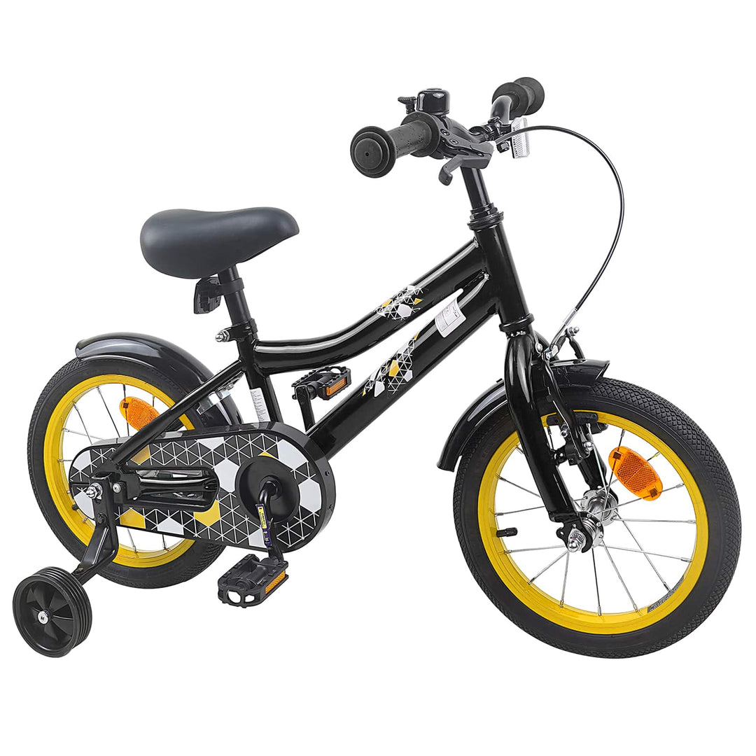 Børnecykel 16 tommer til 4-6 år gamle Sort