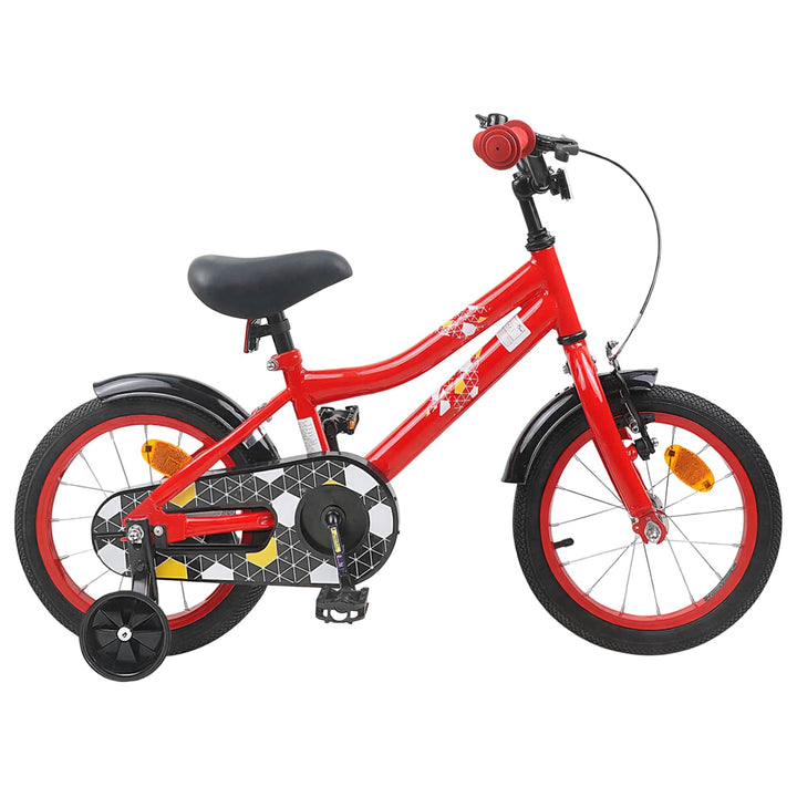 Børnecykel 12 tommer til 2-4 år gamle Rød