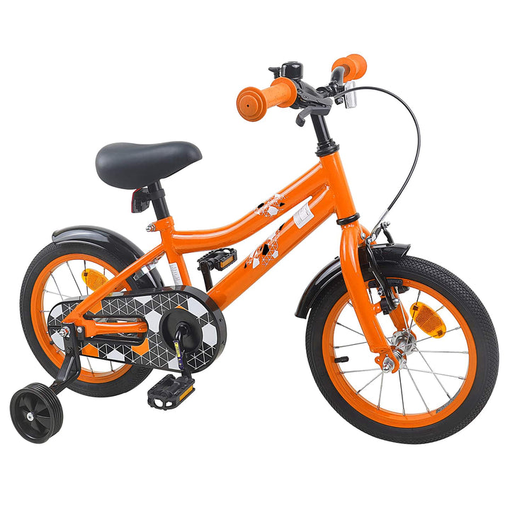 Børnecykel 16 tommer til 4-6 år gamle Orange