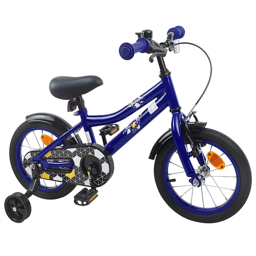 Børnecykel 12 tommer til 2-4 år gamle Mørk blå