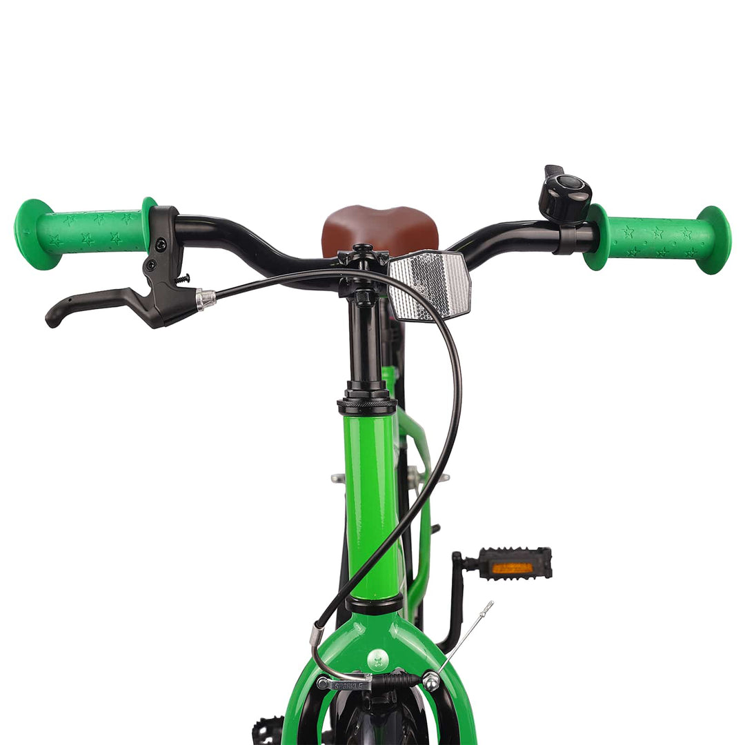 Børnecykel 20 tommer til børn i alderen 6-11 år Grøn