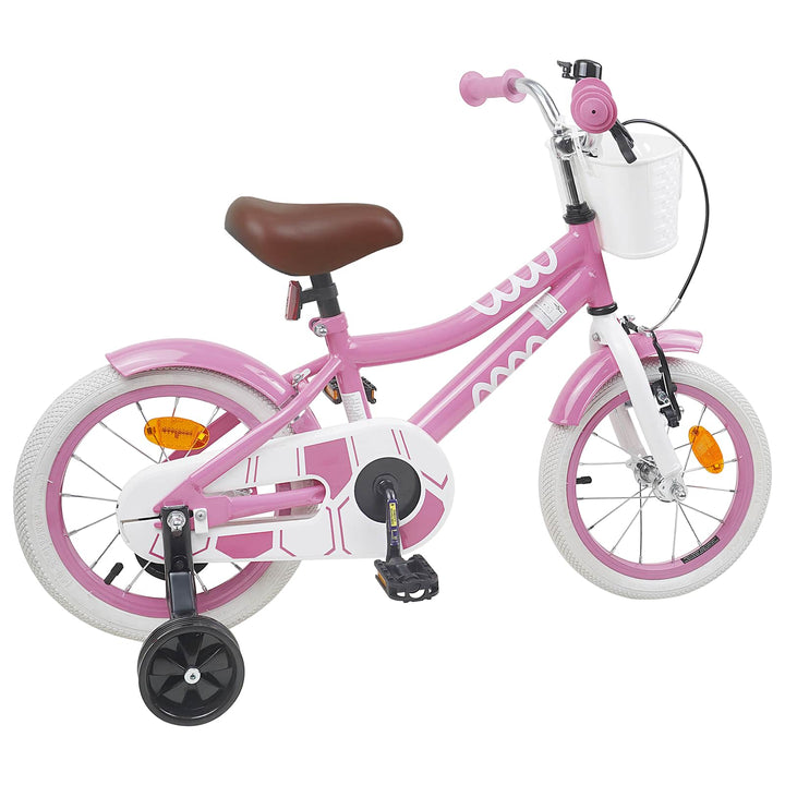 Børnecykel 12 tommer til 2-4 år gamle Lys pink