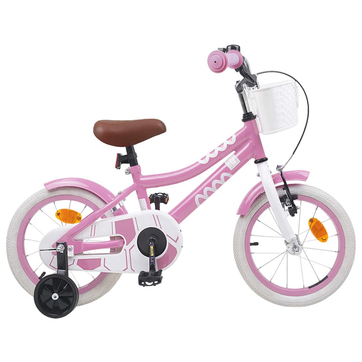 Børnecykel 12 tommer til 2-4 år gamle Lys pink