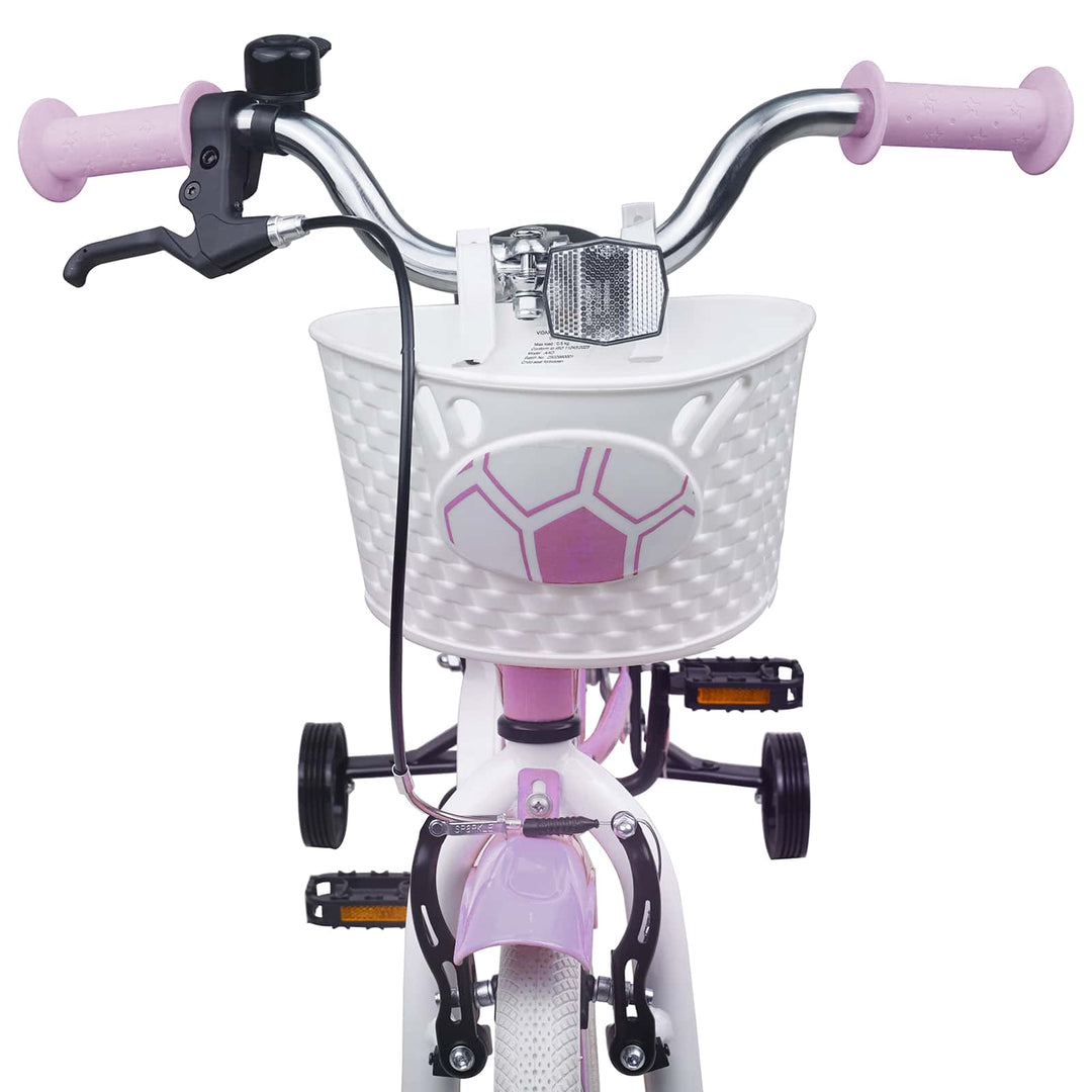 Børnecykel 16 tommer til 4-6 år gamle Lilla