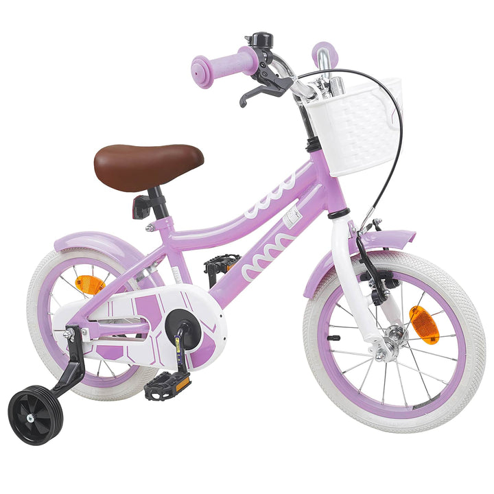 Børnecykel 16 tommer til 4-6 år gamle Lilla