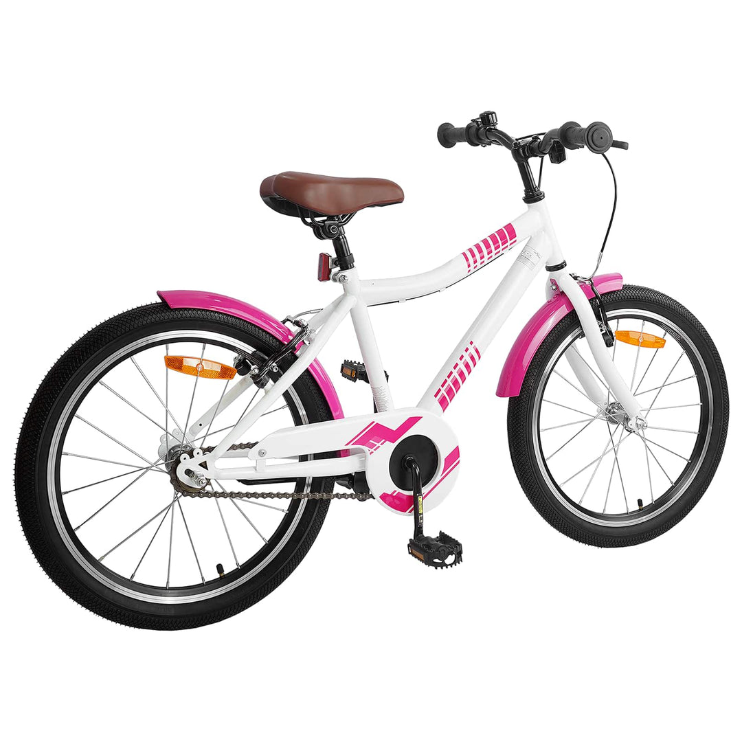Børnecykel 20 tommer til børn i alderen 6-11 år Lyserød