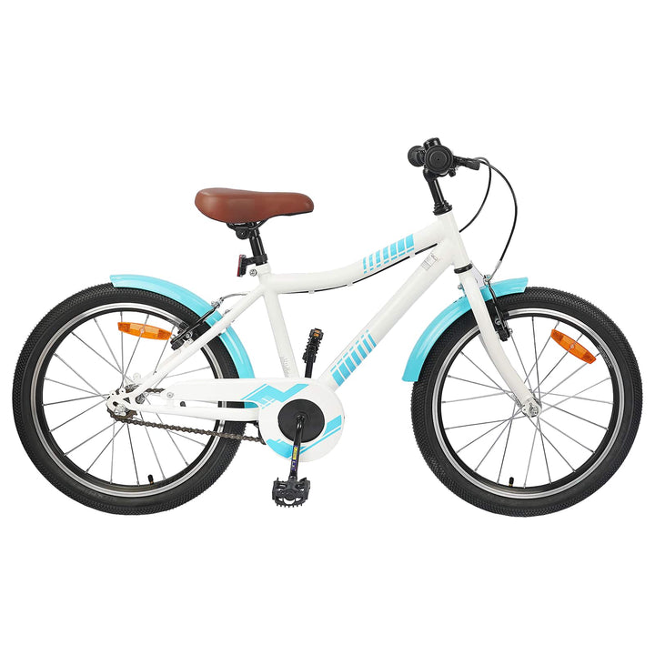 Børnecykel 24 tommer til 8-12 år Lys blå