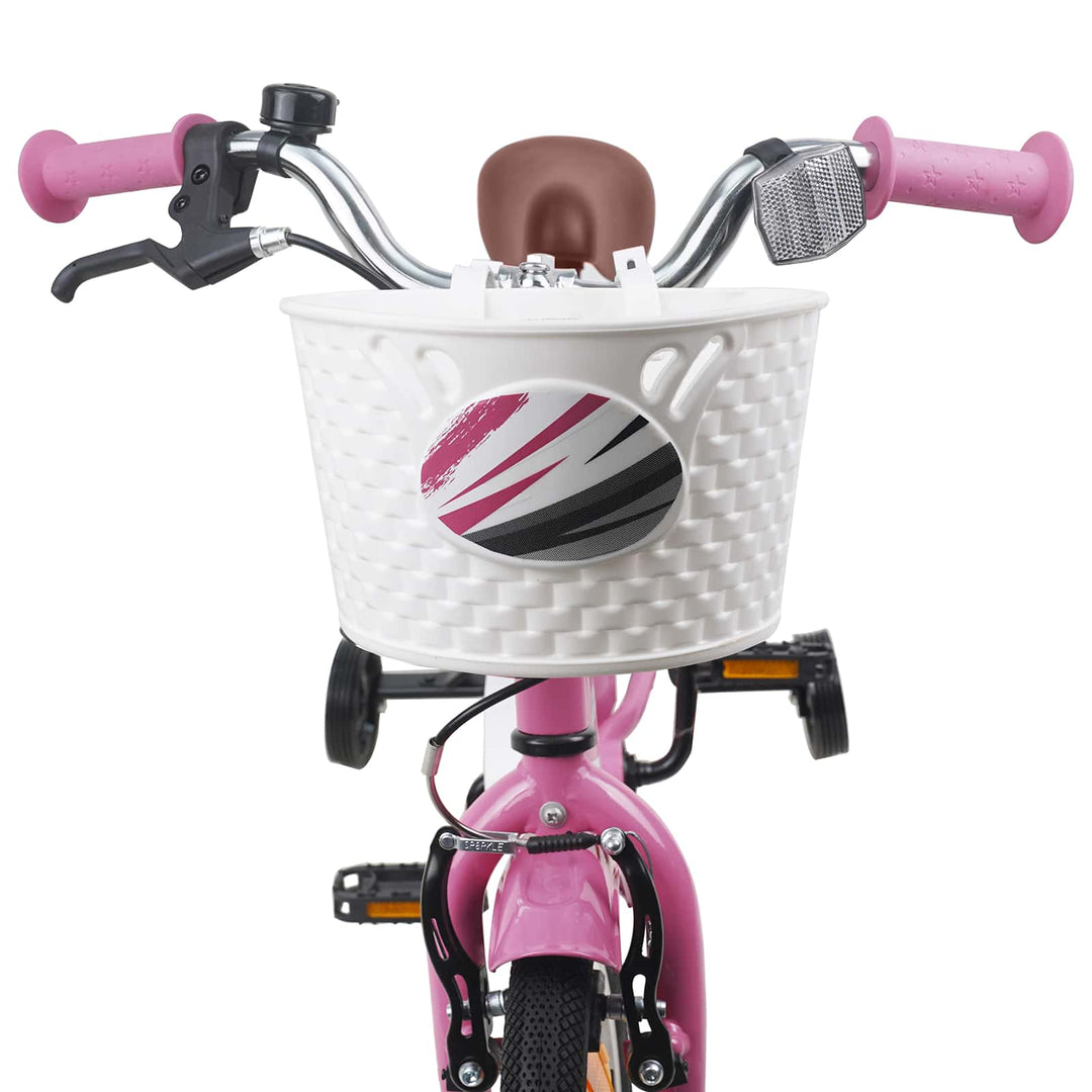 Børnecykel 14 tommer anbefalet til 3-5 år gammel Lys pink