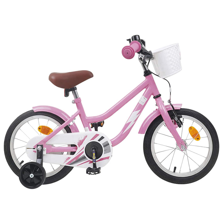Børnecykel 14 tommer anbefalet til 3-5 år gammel Lys pink