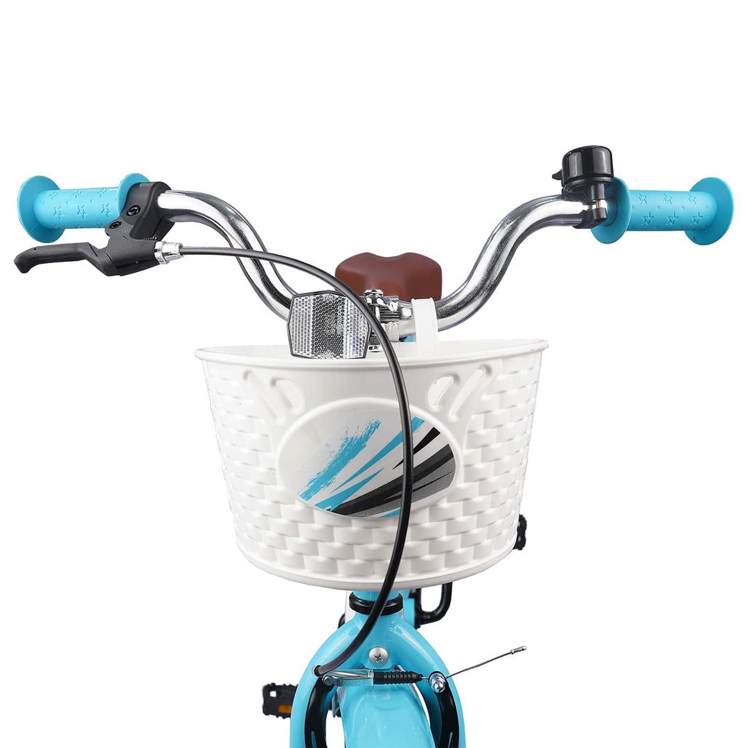 Børnecykel 20 tommer til børn i alderen 6-11 år Lyseblå