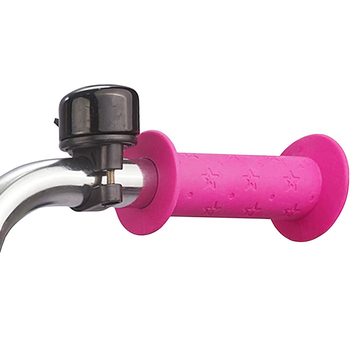 Børnecykel 18 tommer til 5-7 år gammel Mørk pink