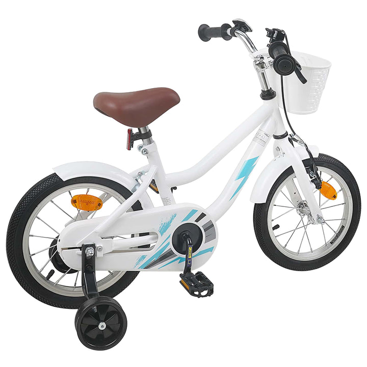 Børnecykel 12 tommer til 2-4 år gamle Hvid