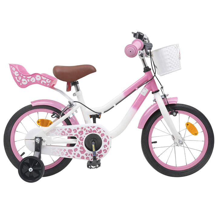 Børnecykel 14 tommer anbefalet til 3-5 år gammel Lys pink