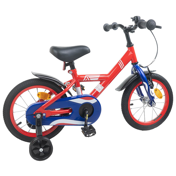 Børnecykel 12 tommer til 2-4 år gamle Rød