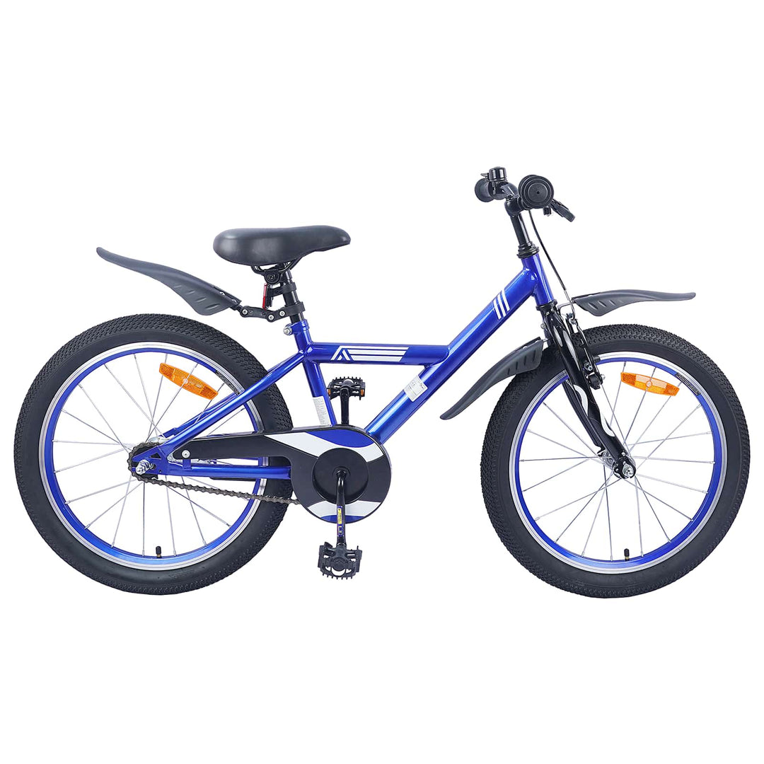 Børnecykel 20 tommer til børn i alderen 6-11 år Mørk blå