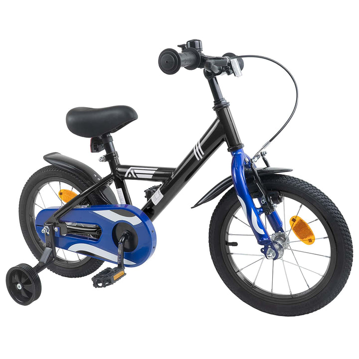 Børnecykel 16 tommer til 4-6 år gamle Sort