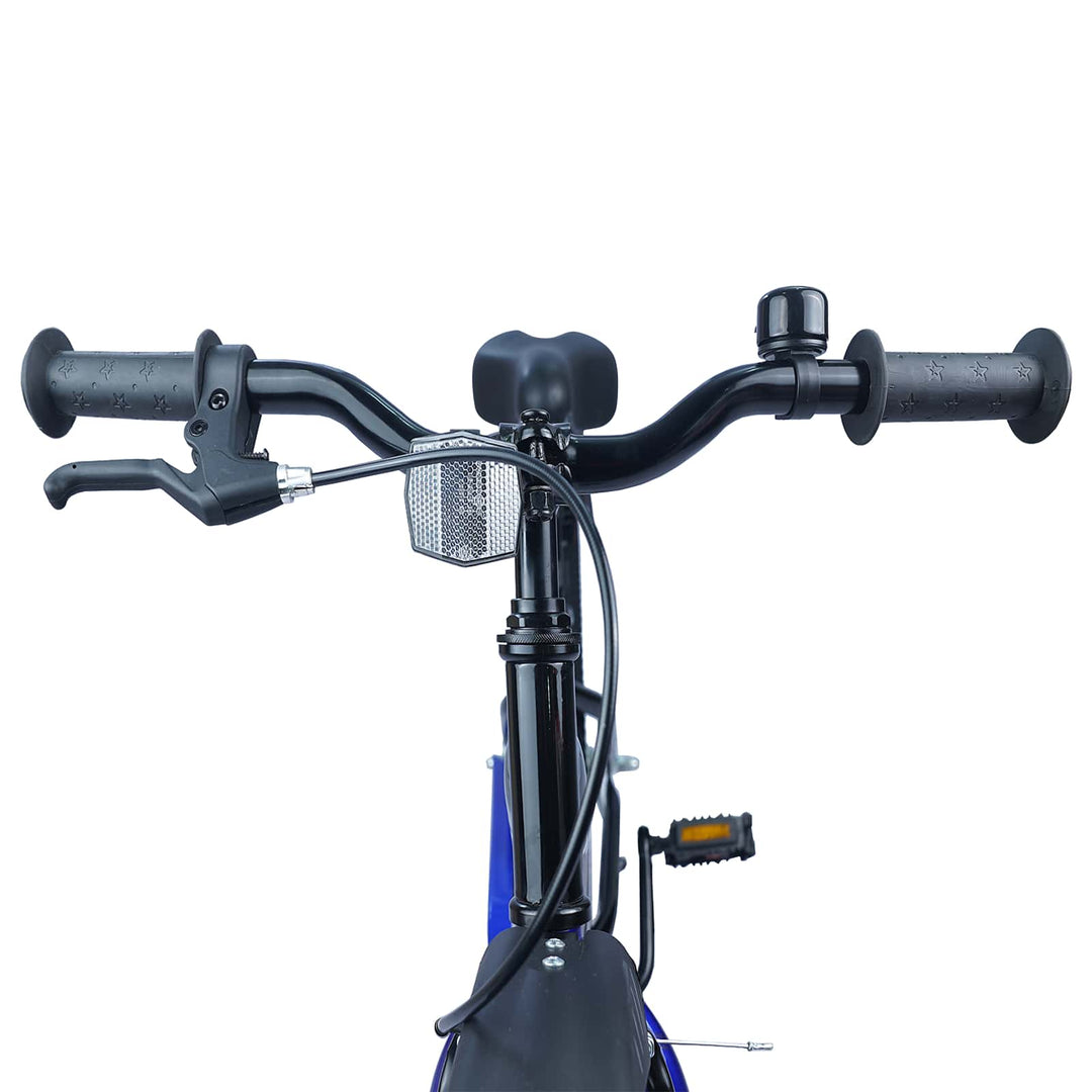 Børnecykel 20 tommer til børn i alderen 6-11 år Sort