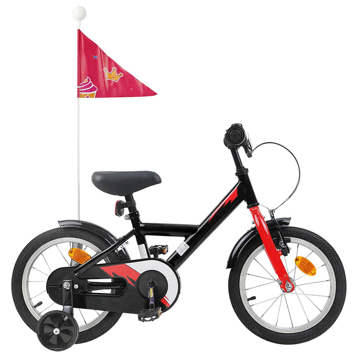 Børnecykel 12 tommer til 2-4 år gamle Sort