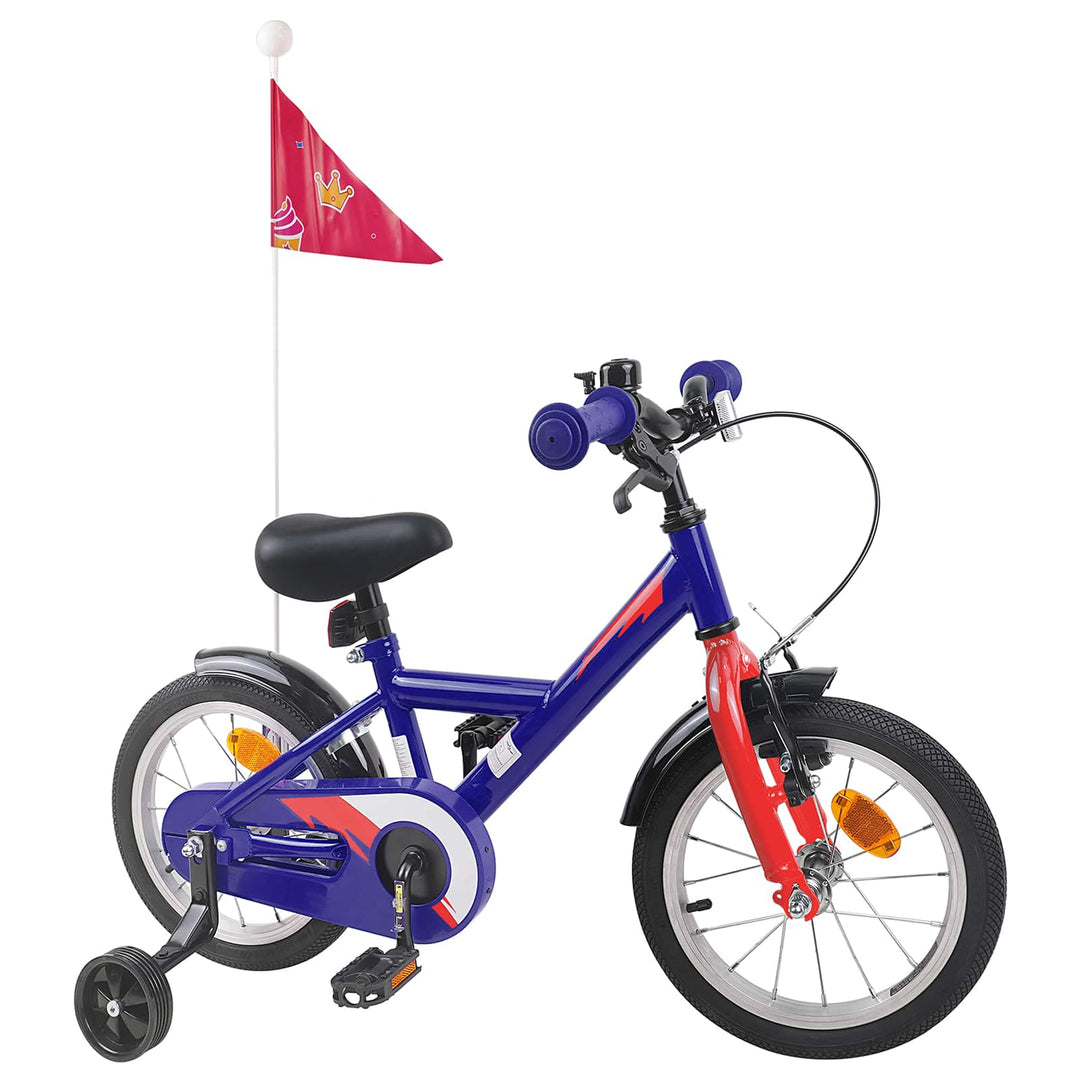 Børnecykel 16 tommer til 4-6 år gamle Mørk blå