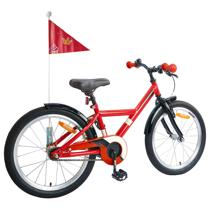 Børnecykel 20 tommer til børn i alderen 6-11 år Rød