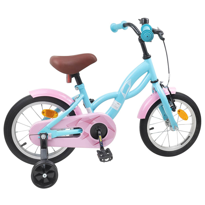 Børnecykel 12 tommer til 2-4 år gamle Lyseblå