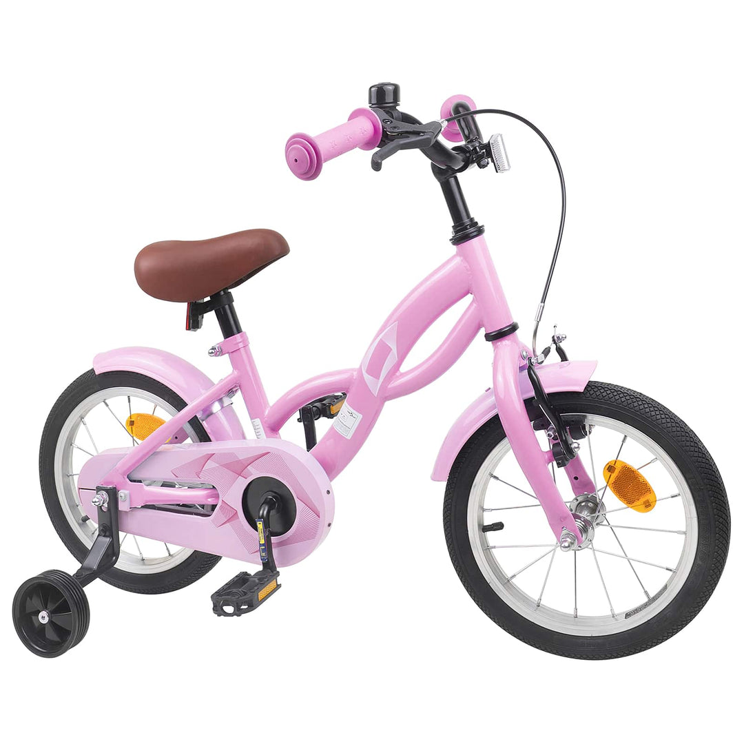 Børnecykel 12 tommer til 2-4 år gamle Lys pink