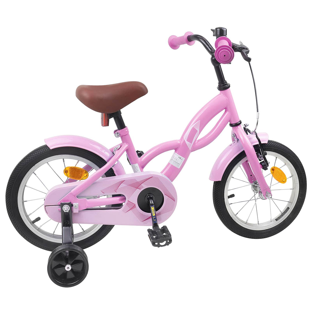 Børnecykel 12 tommer til 2-4 år gamle Lys pink