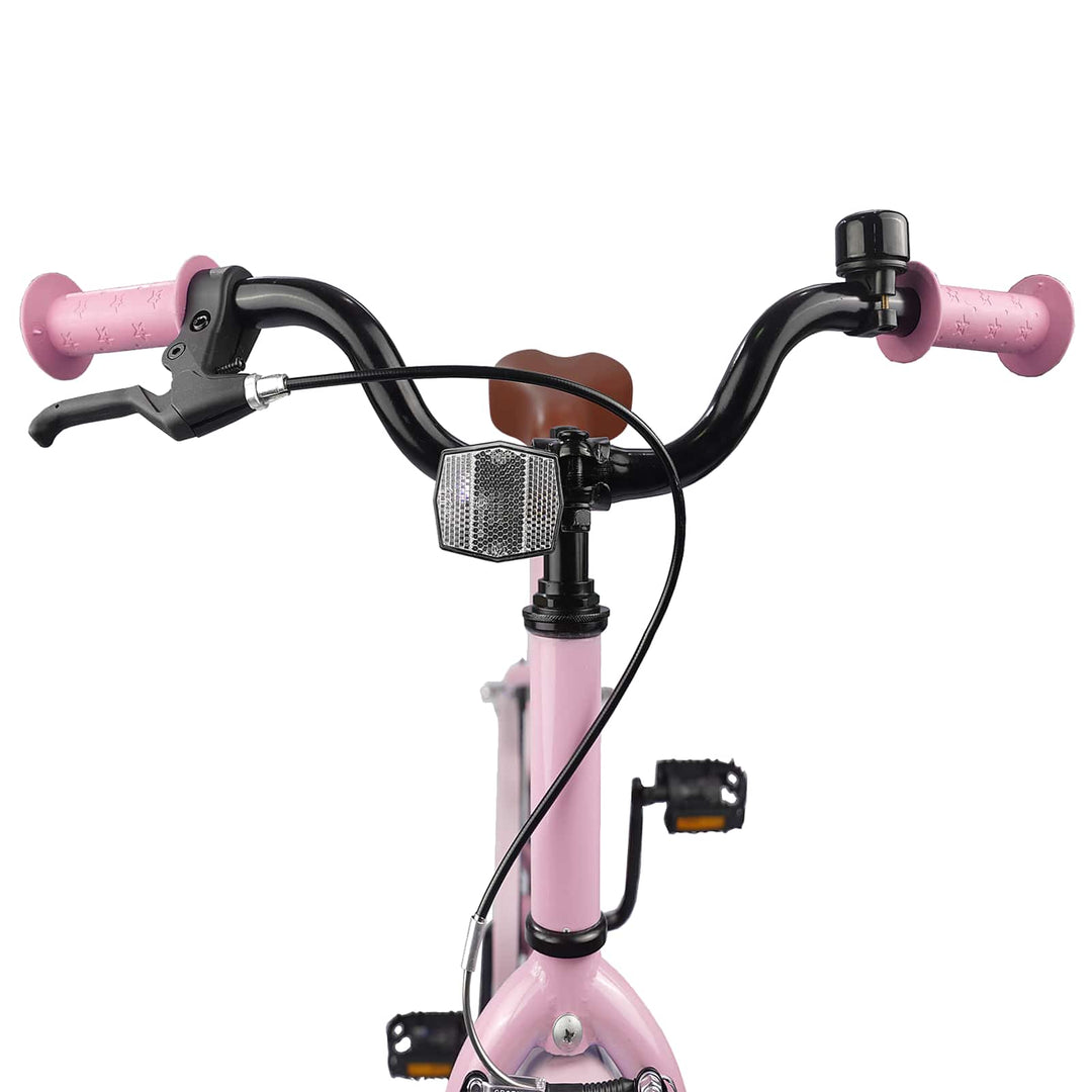 Børnecykel 20 tommer til børn i alderen 6-11 år Lys pink