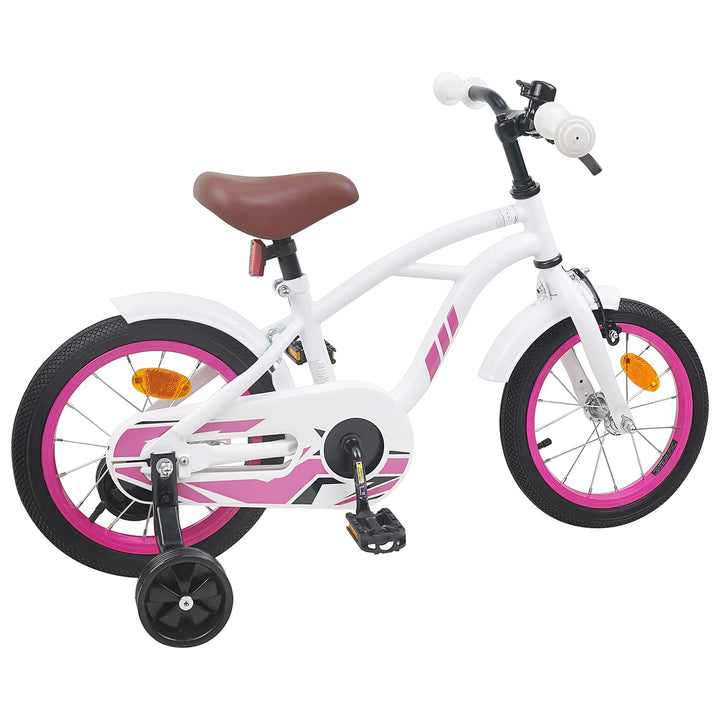 Børnecykel 12 tommer til 2-4 år gamle Hvid