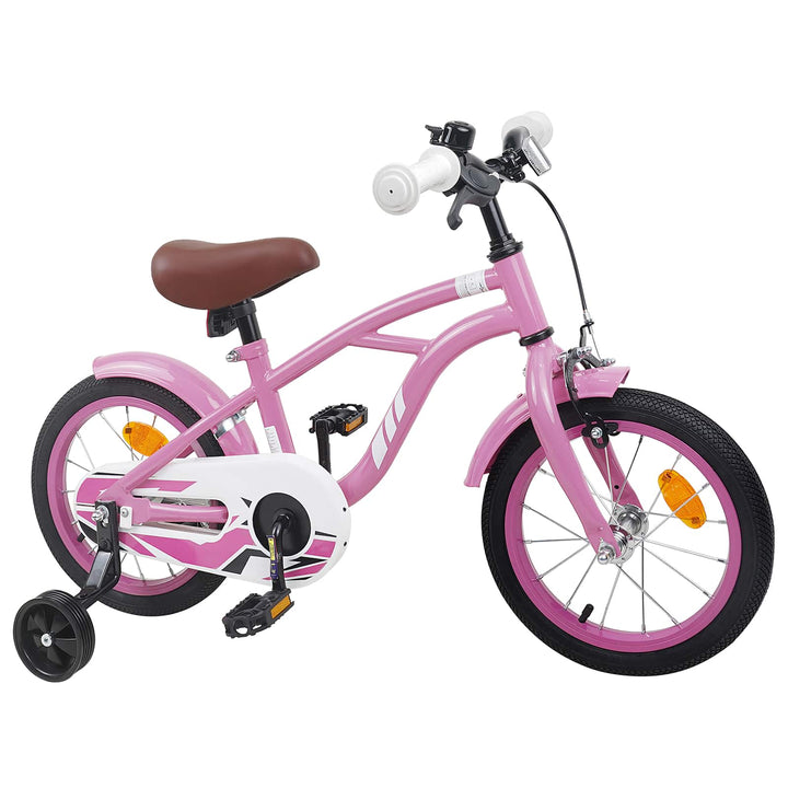 Børnecykel 12 tommer til 2-4 år gamle Lys pink