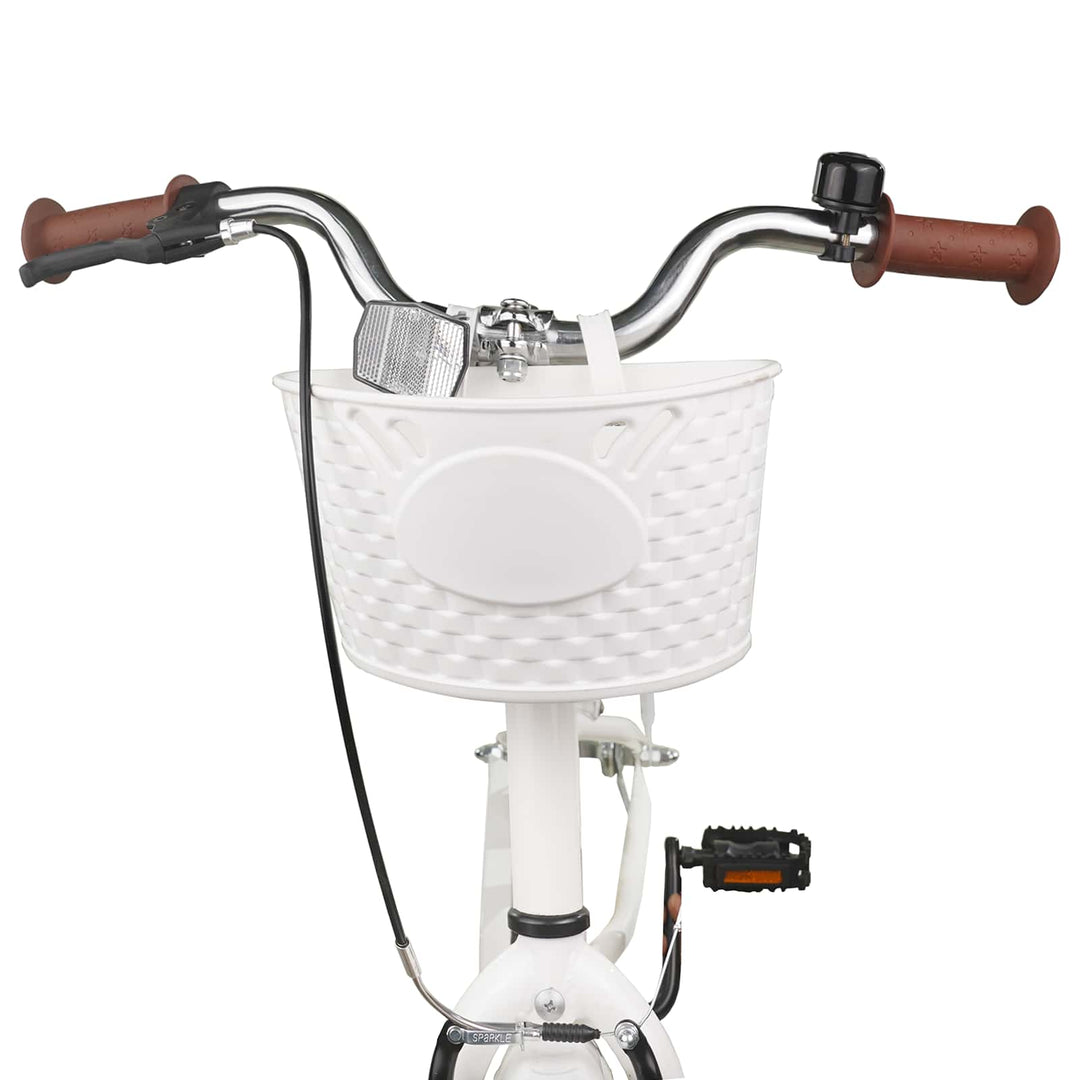 Børnecykel 20 tommer 6-11 Hvid