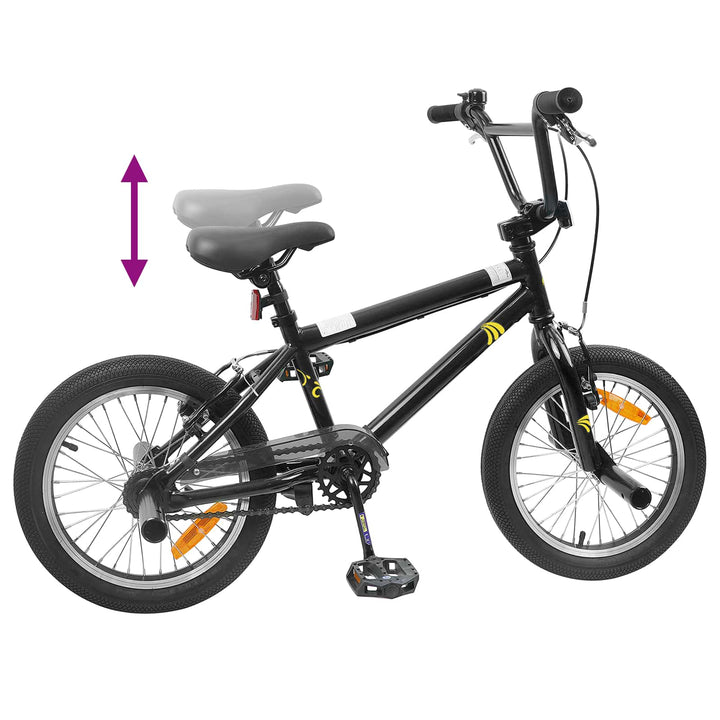 BMX Cykel 20 tommer for over 9 år gammel Sort
