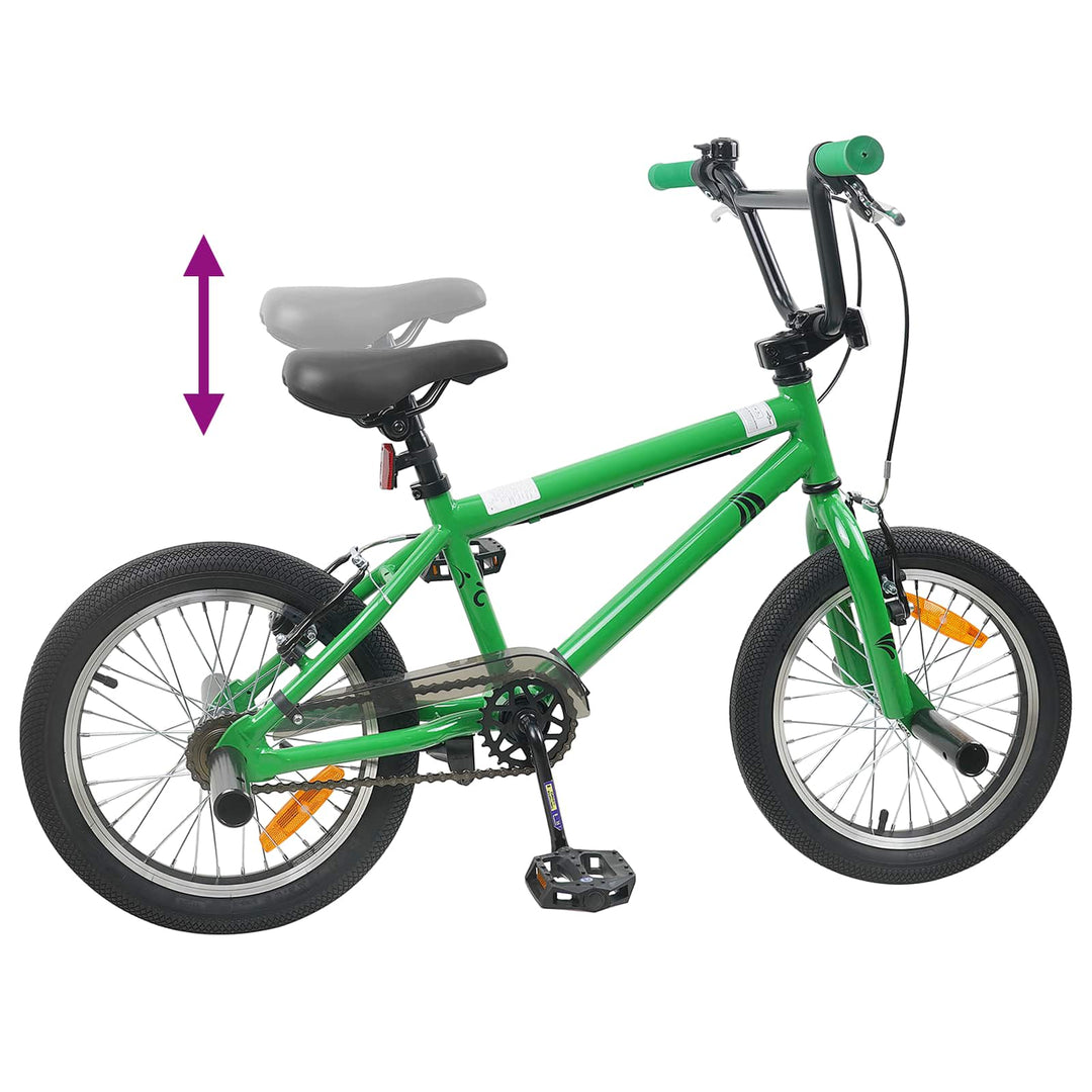 BMX Cykel 20 tommer for over 9 år gammel Grøn
