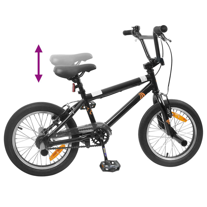 BMX Cykel 20 tommer for 9 år gammel Sort