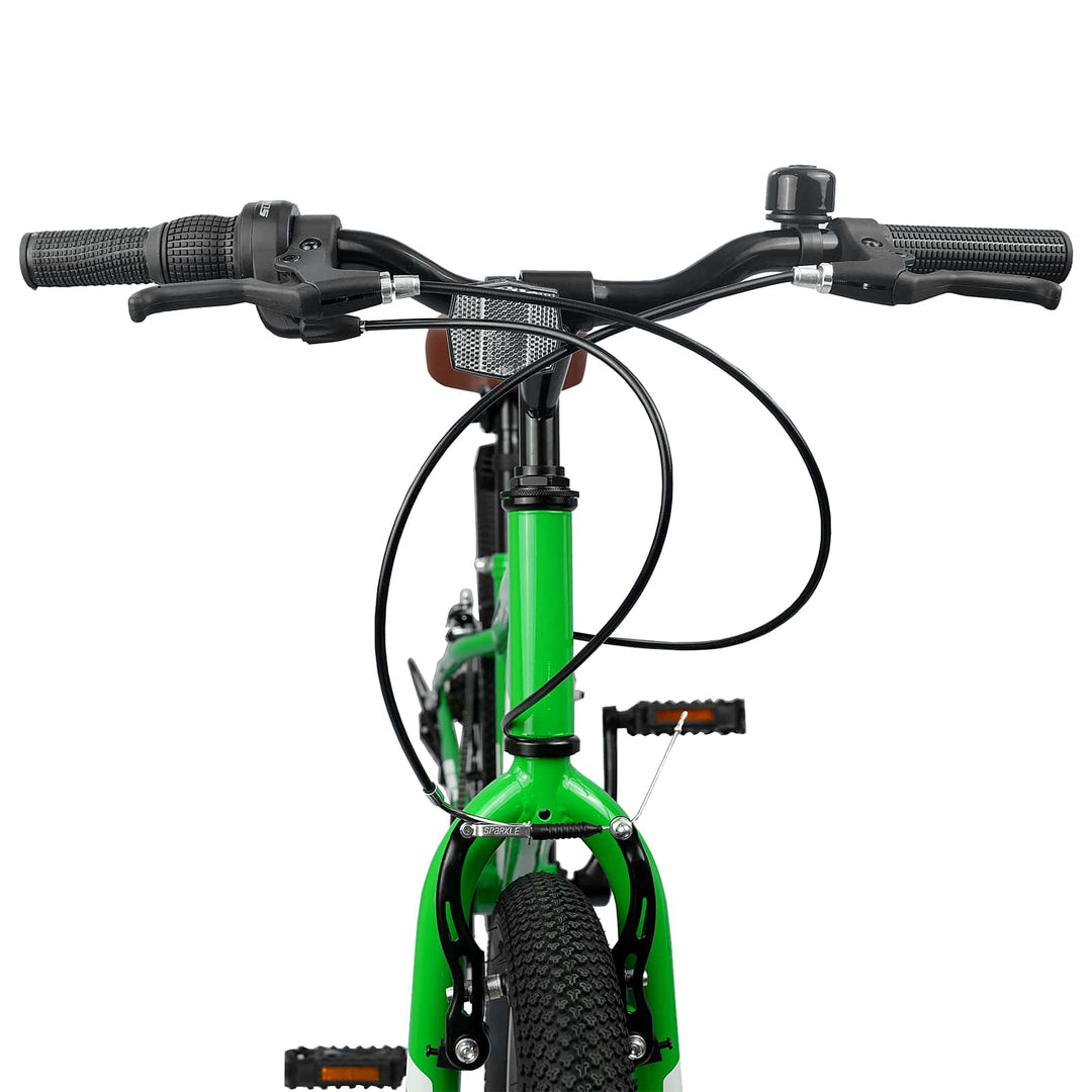 Mountainbike 20 tommer 6-Speed til 5-8 år gamle Grøn