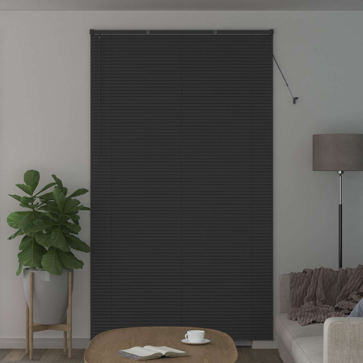 Persienner Sølvgrå 213 x 150 cm 25 mm PVC