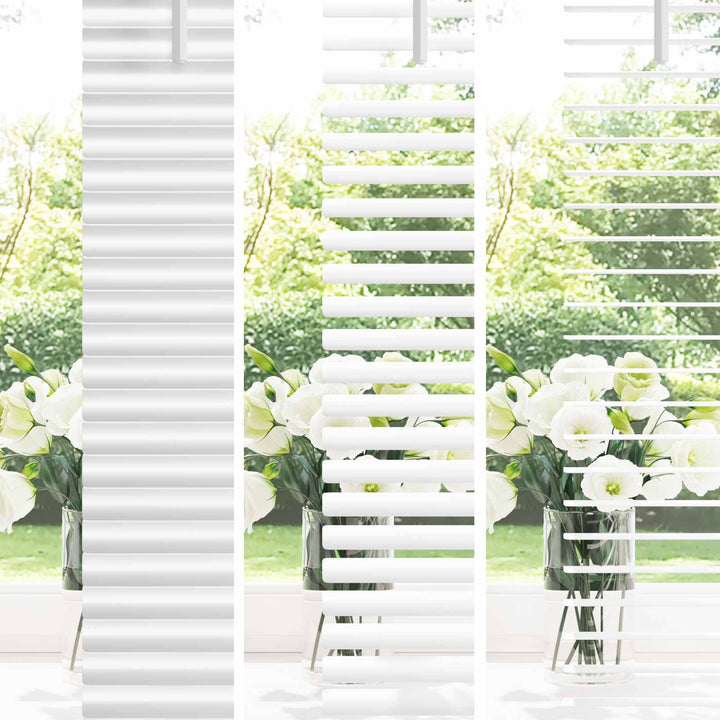 Persienner Hvid 150 x 40 cm 25 mm PVC