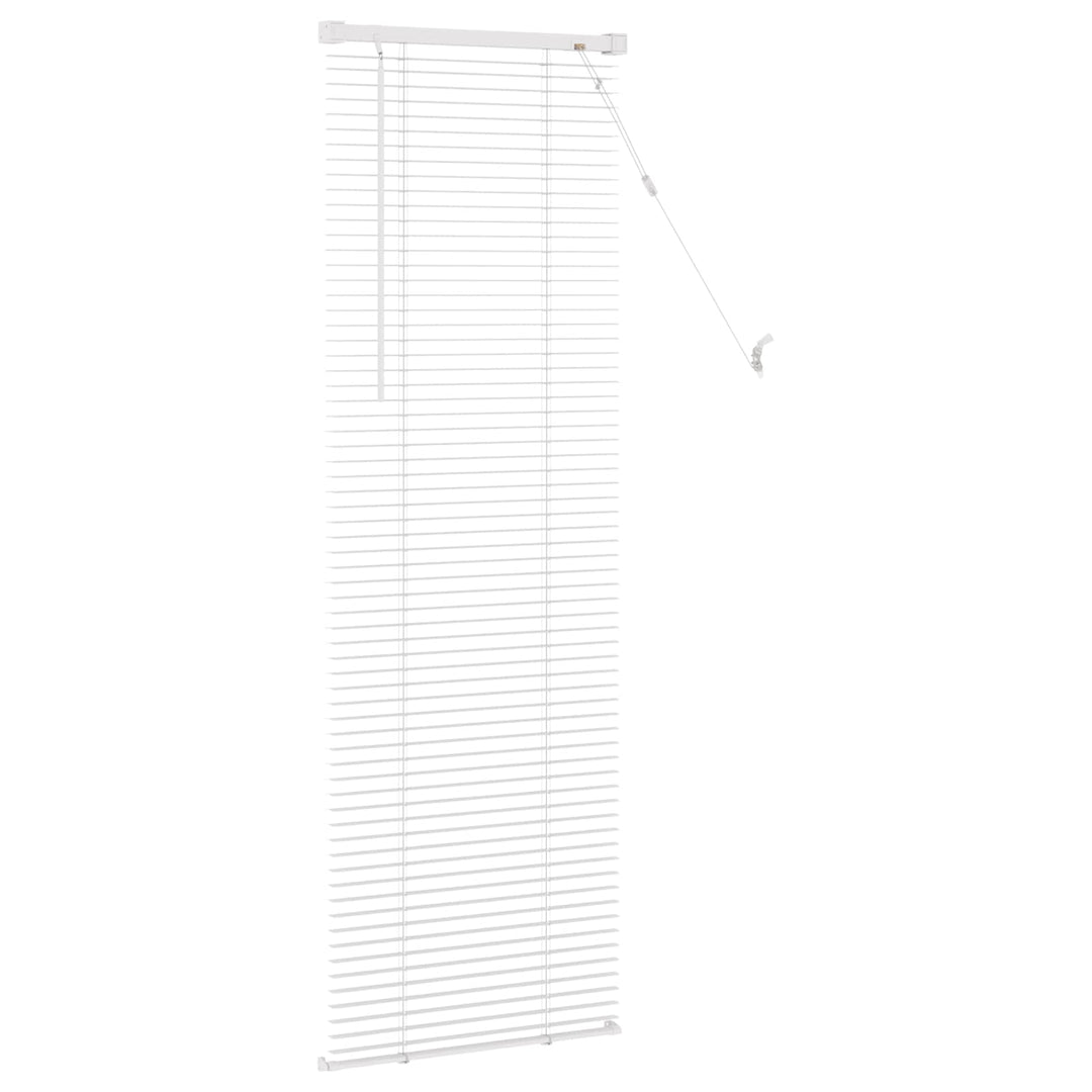Persienner Hvid 150 x 40 cm 25 mm PVC