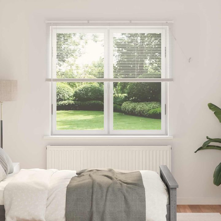 Persienner Hvid 150 x 140 cm 25 mm PVC