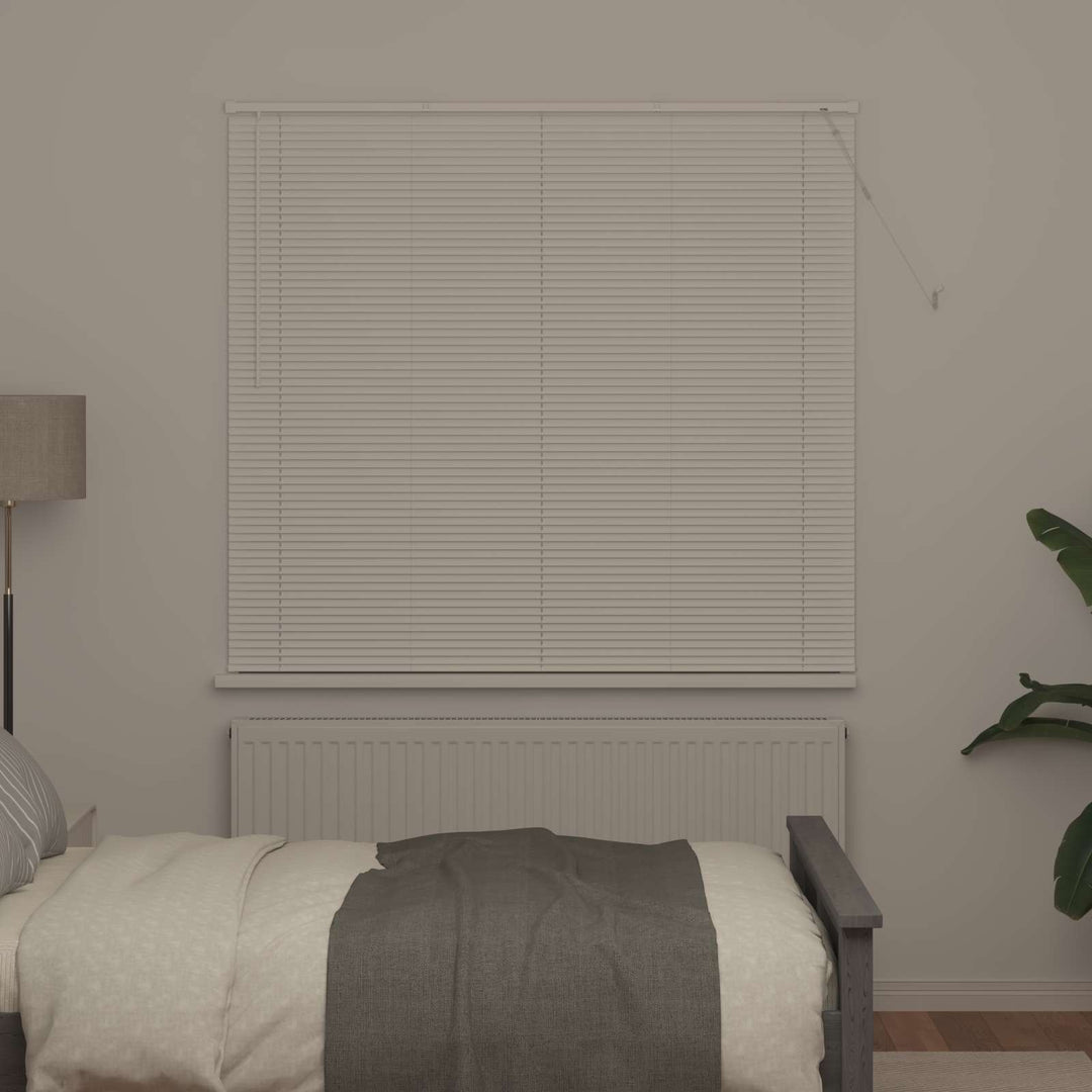 Persienner Hvid 150 x 150 cm 25 mm PVC